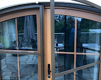 Insektenschutztür mit Rundbogen Raumausstatter Ritter Sangerhausen